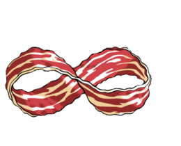 Foto de bacon, pelo direito de comer o que a gente bem entender